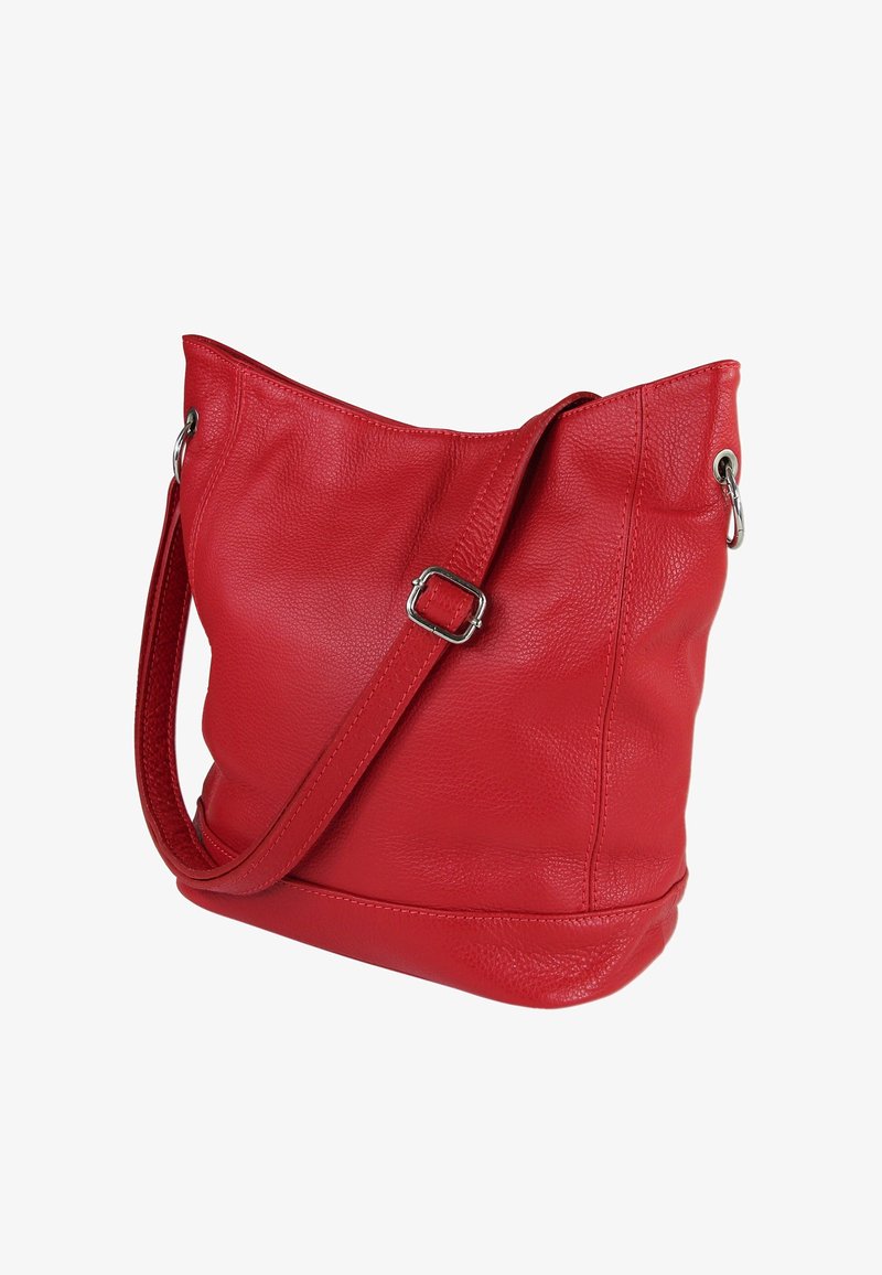 DrachenLeder Cross body bag - rot