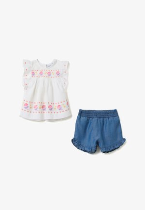 SET - Short en jean - white