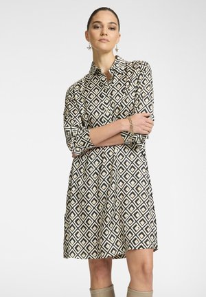STAMPATO - Abito a camicia - nero