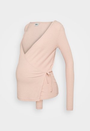 Langærmet T-shirt - light pink