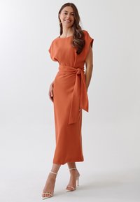 TUSSAH Dnevna obleka - burnt orange