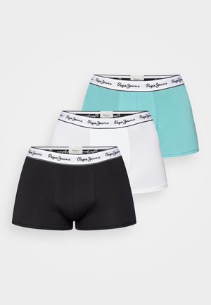 Pepe Jeans SOLID TRUNK 3 PACK - Hlače - turquoise blue