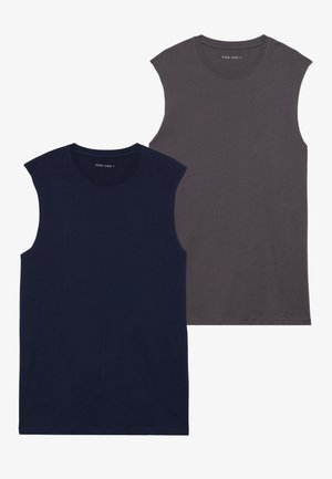 2 PACK - Topper - forged iron/navy blazer