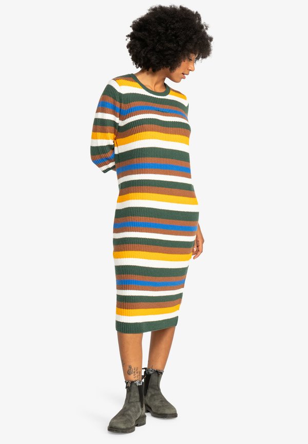 Day dress - rawhide stripe uni2
