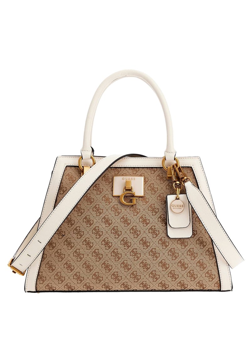 Guess KATEY 4GLOGO Handbag weiß/offwhite Zalando.ie