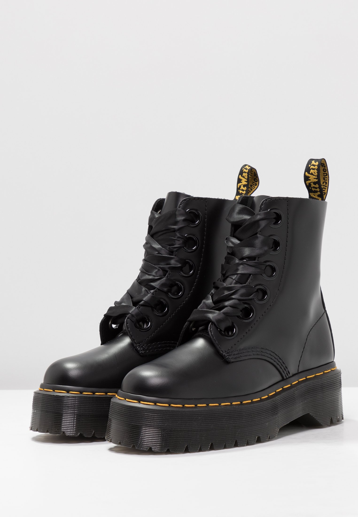 Dr. Martens Dr. Martens Platform boot - Stivaletti con plateau - black/nero  - Zalando.it