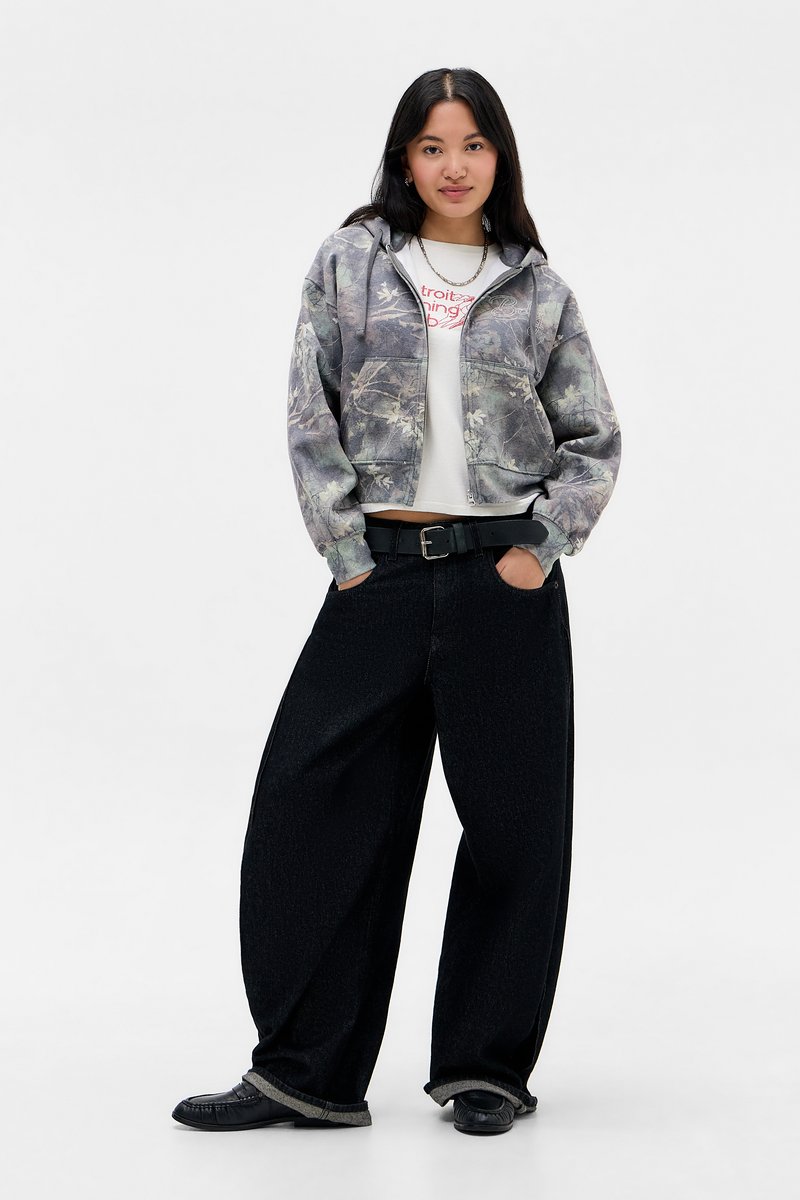 Sweat à capuche UO Houston Americana | Urban Outfitters FR