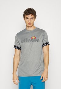 Ellesse ALENTE TEE - Apdrukāts T-krekls - grey marl