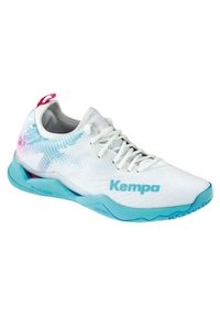 Kempa WING LITE 2.0 - Sapatilhas de andebol - white/aqua