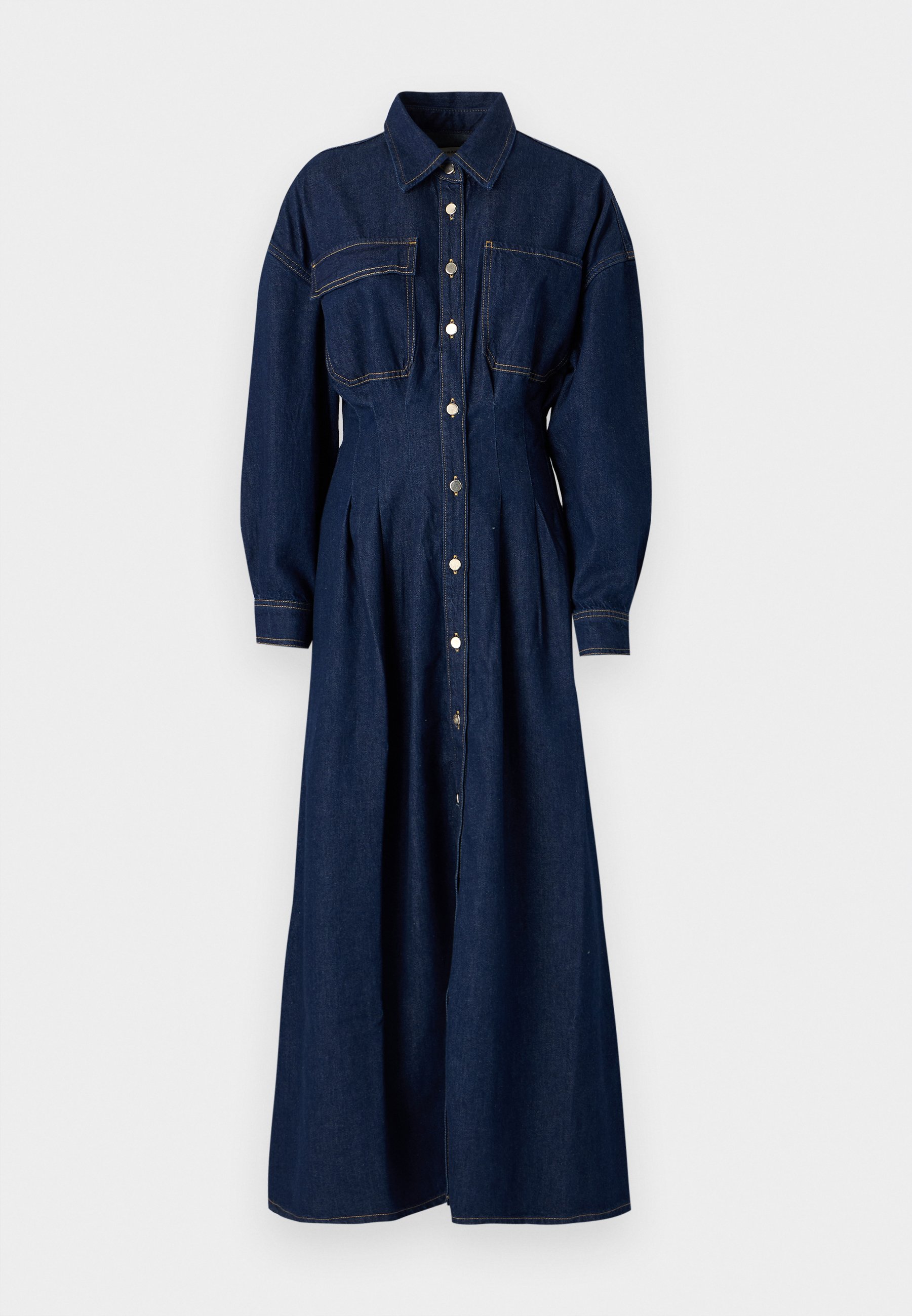 【送料&関税込】SportMax Denim Fiorito Shirt Dress Sportmax FIORITO - Denim dress - midnight blue/blue