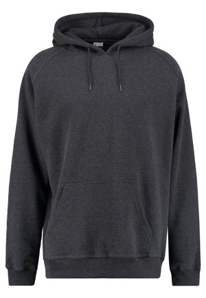 Urban Classics BLANK HOODY - Džemperis ar kapuci - charcoal