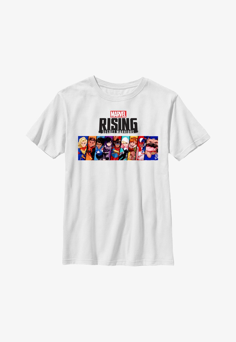 Marvel MARVEL MRSW GROUP LINE UP - Camiseta estampada - white