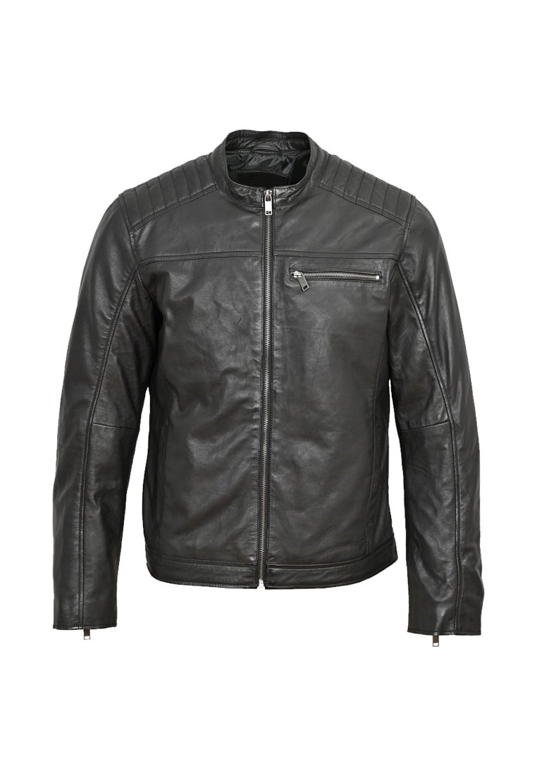 Lee Cooper Leren jas - black