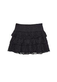 FLOWING  - A-lijn rok - black