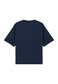s.Oliver MIT FRONTPRINT - T-shirt print - navy