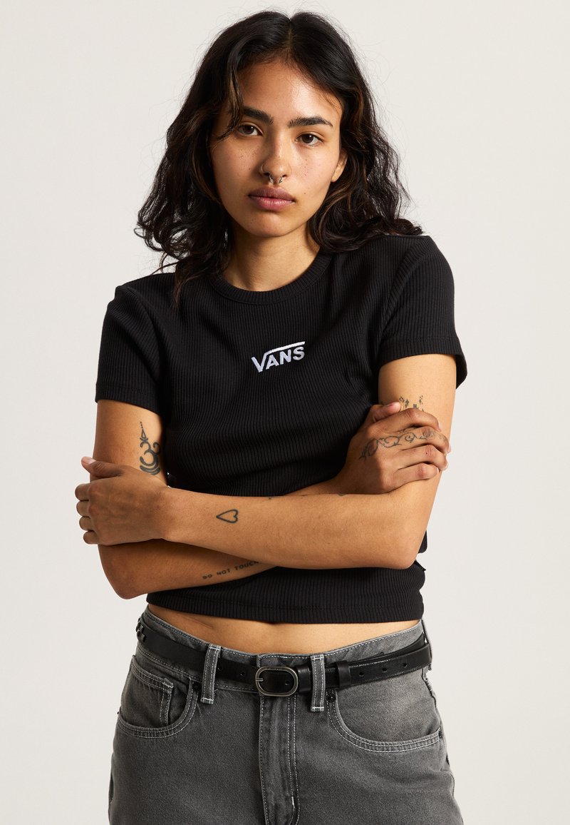 Vans CAMERON - Print T-shirt - black
