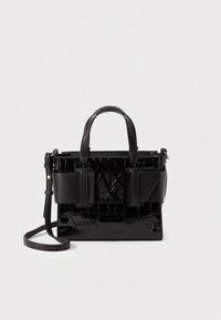 Armani Exchange MEDIUM SHOPPING BAG - Håndveske - black