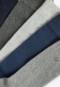 Next CUSHIONED SOLE FIVE PACK - Calcetines - navy grey