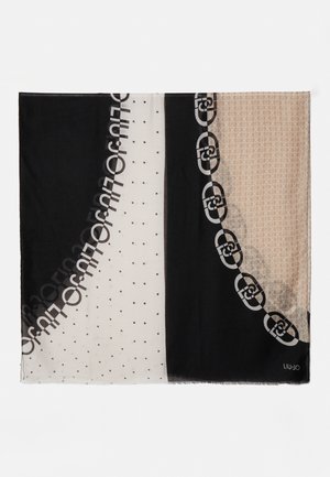 STOLA POIS COLOR BLOCK  - Foulard - nero