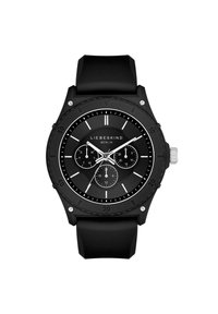 Liebeskind Berlin Chronograaf voor dames, ronde behuizing (40 & 36 mm), kwartsuurwerk, roestvrij stalen of leren armband, 5 ATM waterdicht, modern design, tweekleurig zilver/goud, 40 mm, tweekleurig