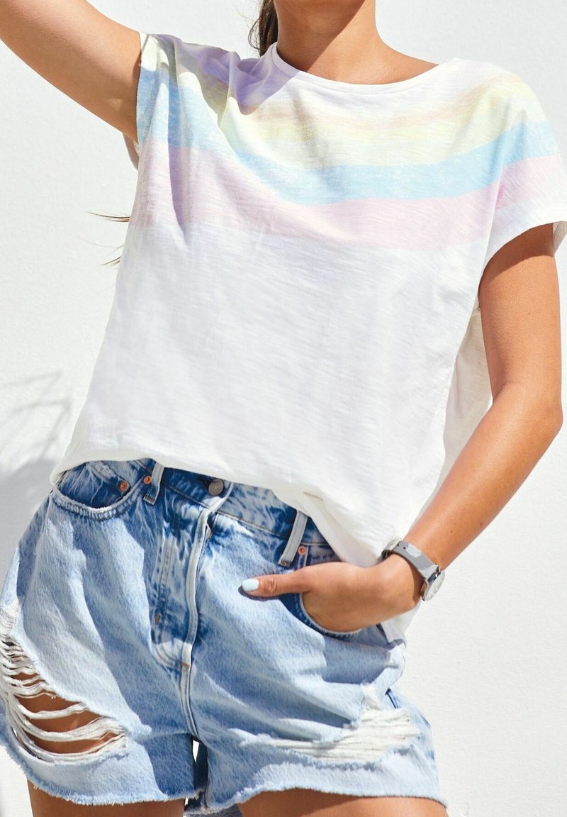 Next Short en jean - bleached denim