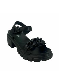 Refresh Sandalias con plataforma - nero