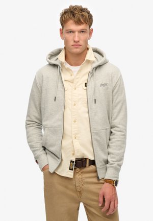 Zip-up sweatshirt - varsity grey grindle