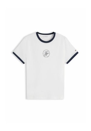 Tommy Hilfiger, - T-shirt z nadrukiem