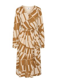 PHILIPPA - Maxikleid - print brown offwhite