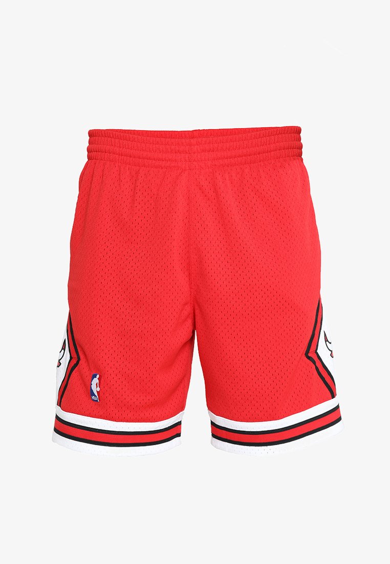 mitchell ness swingman shorts chicago bulls kurze sporthose red white rot zalando de