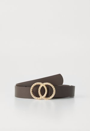 VMDITTE BELT  - Belt - chocolate torte detail/gold-coloured