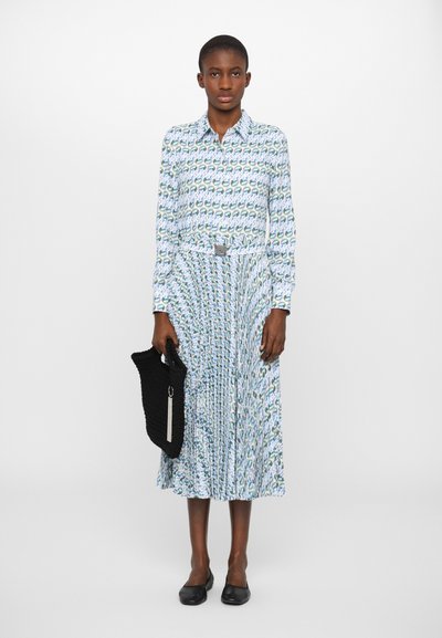 Tory Burch PRINTED DRESS - Rochie tip cămașă - blue lucky duck