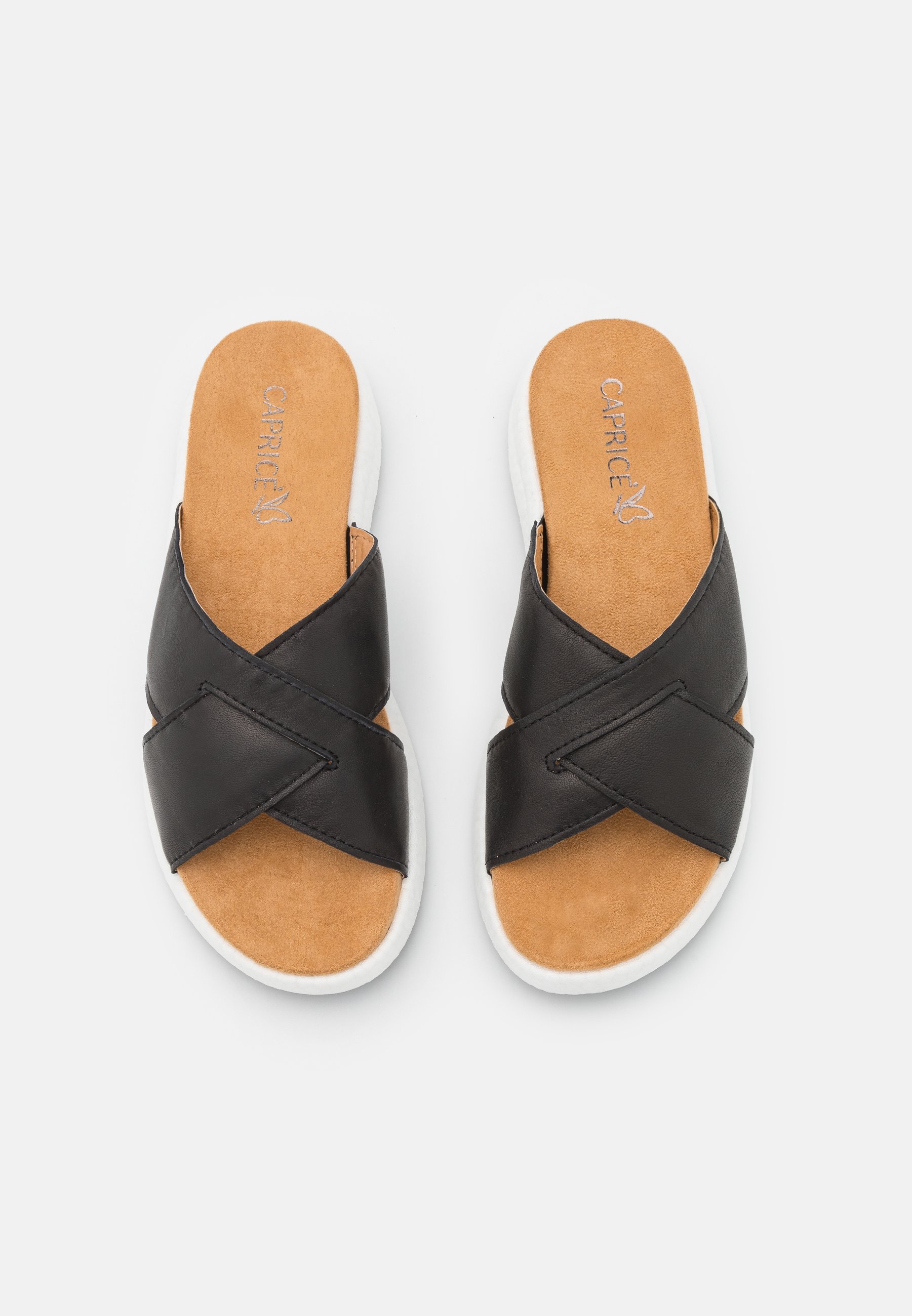 Caprice Muiltjes - black/zwart - Zalando.nl