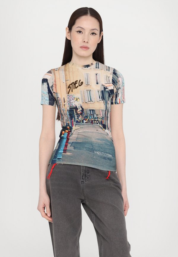 MICHELLE SHORTSLEEVE  - Print T-shirt3