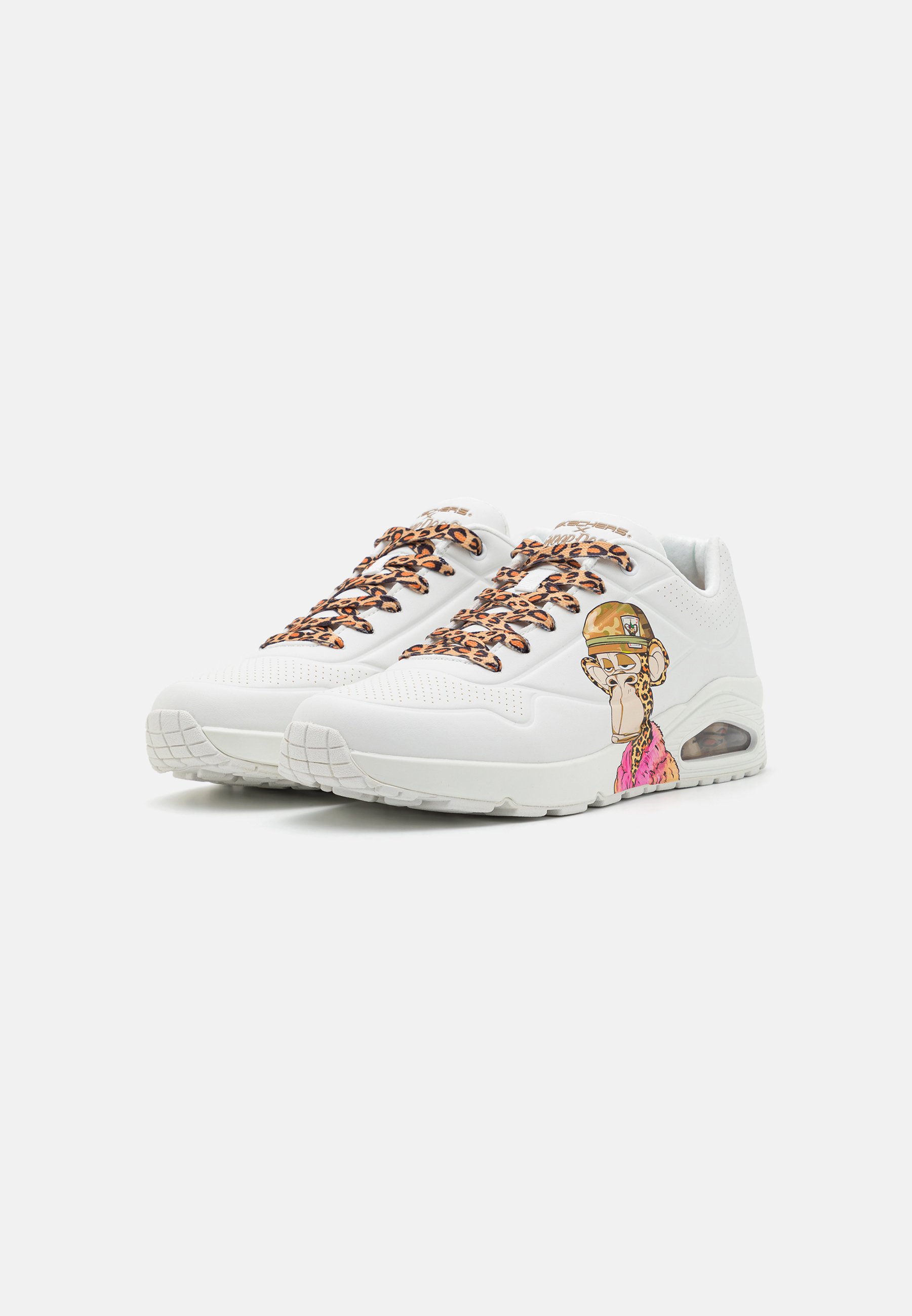 Skechers SNOOP DOGG: UNO - DR. BOMBAY UNISEX - Trainers - white