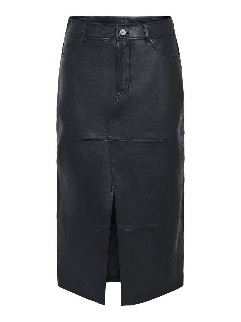 YAS Leren rok zwart YAS Leren rok zwart