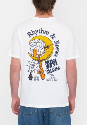 Volcom RHYTHM BSC SST - Print T-shirt - white