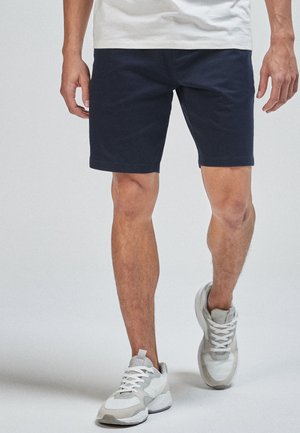 Next STRAIGHT FIT STRETCH - Rövidnadrágok - blue