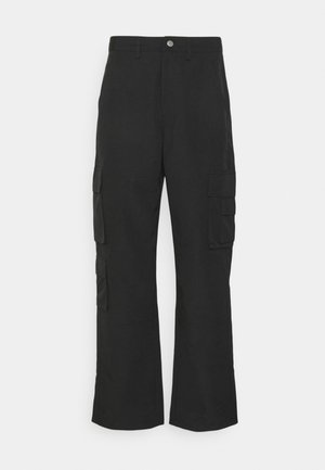 MENNACE LOOSE TROUSER - Bojówki - black