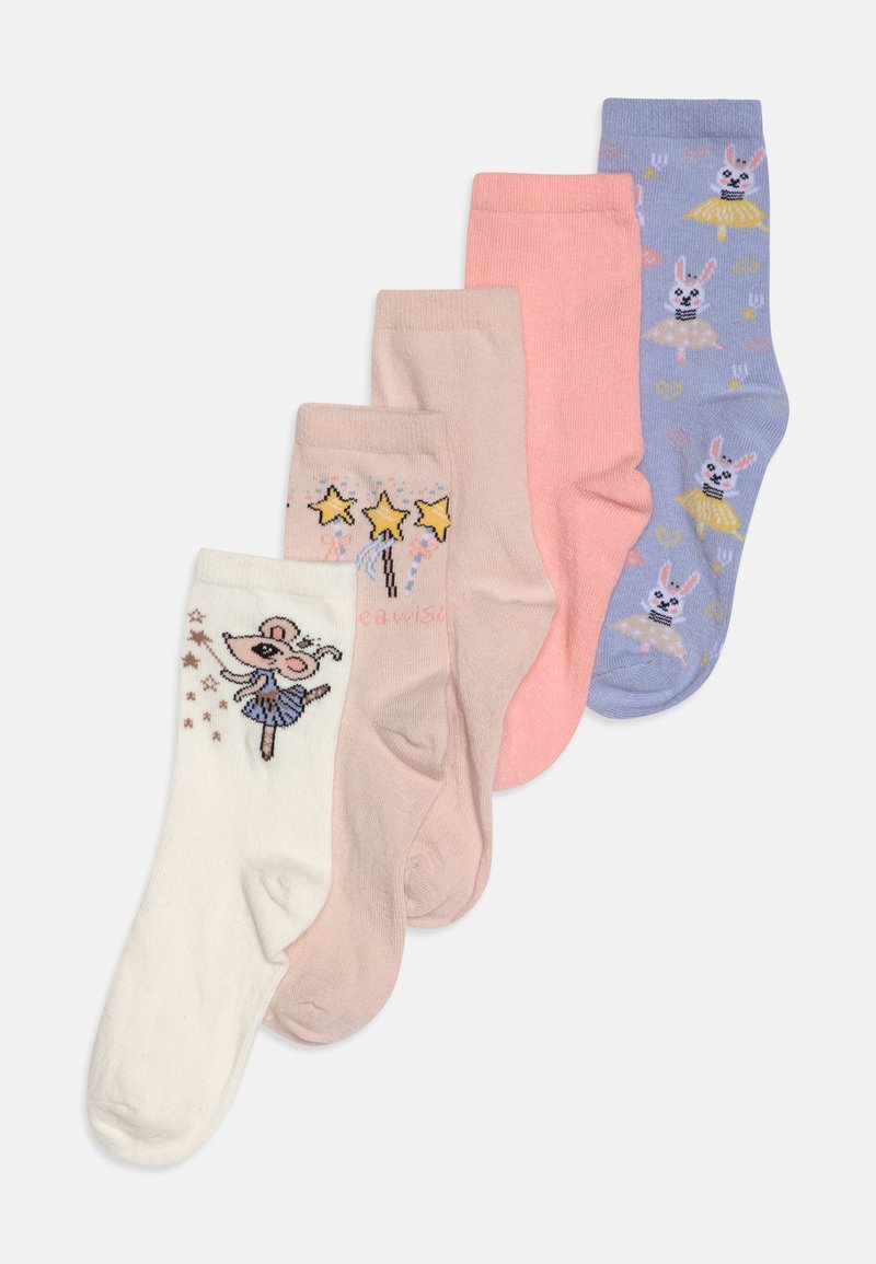Name it NMFVINNI UNISEX 5 PACK - Kojinės - jet stream