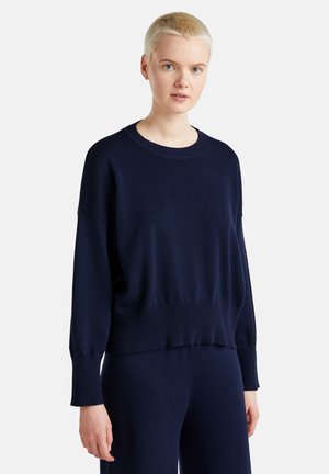 CREW NECK IN TRICOT - Trui - blue