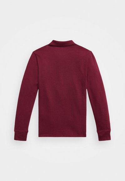 Polo Ralph Lauren SLIM FIT COTTON MESH POLO - Polo - classic wine