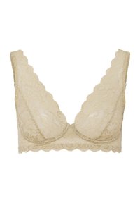 Soutien-gorge à Armatures Hanro Avec Coques - Taille 75C, Couleur Blanc Crème - Neuf Sans étiquettes, Jamais Porté - Marque Allemande