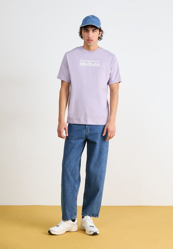 CAPACIOS TEE - Print T-shirt - light purple2