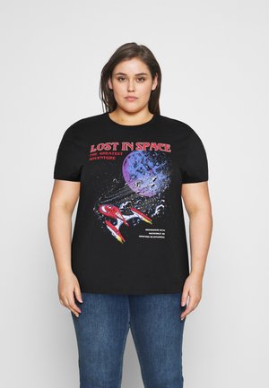 Camiseta estampada - black