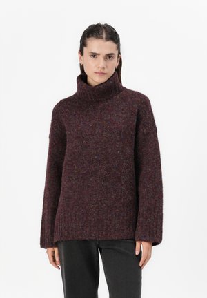 VMINGRID ROLL NECK PULLOVER - Striktrøje - winetasting