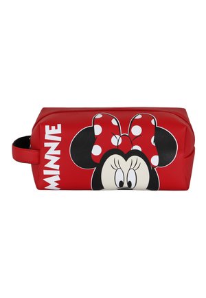 DISNEY MINNIE BRICK TRAVEL - Wash bag - red