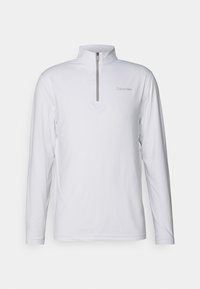 NEWPORT HALF ZIP - T-shirt à manches longues - white