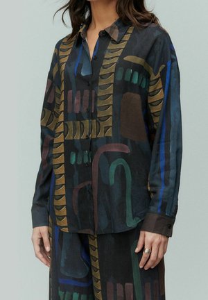 Hemdbluse - multi-coloured
