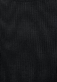 PULL&BEAR CROP - Strickpullover - black